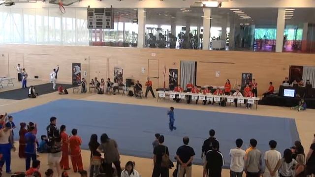 Wushu Canada National Championship 2013 - Group C Boys Gunshu Derek Luong 8.85