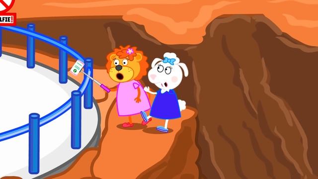 Lion Family ? Rainbow Ice cream for Friends | Cartoon for Kids смотреть онлайн