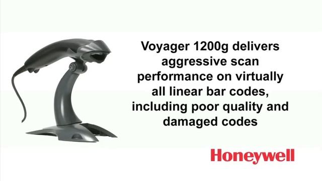 Honeywell Voyager® 1200g Poor Quality Code Reading video смотреть онлайн