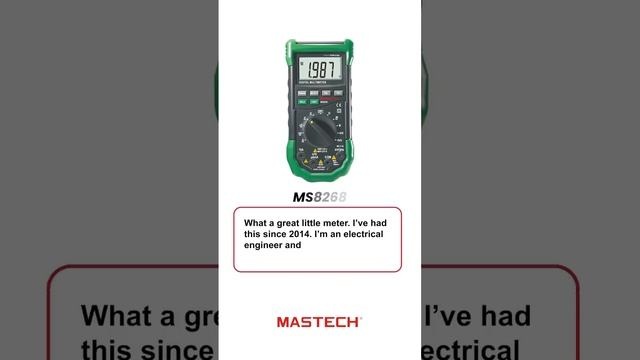 MASTECH Digital Multimeter Auto Ranging MS8268 Review смотреть онлайн