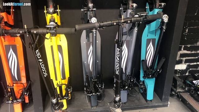Scoot-air - Первый израильский электрический самокат | סקוטאייר смотреть онлайн