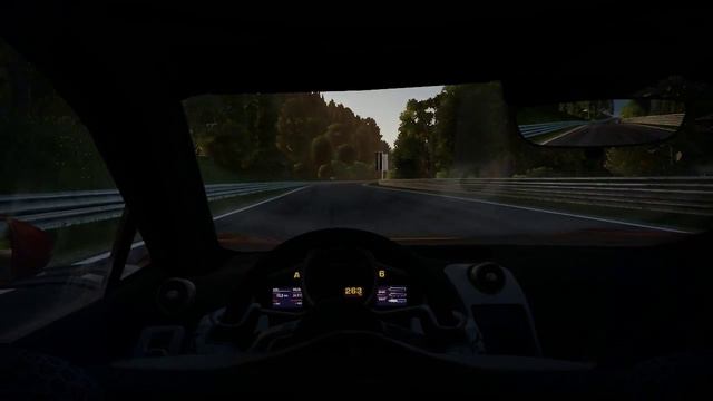 NFS Shift 2 - Nordschleife - McLaren MP4 12C - clean lap смотреть онлайн