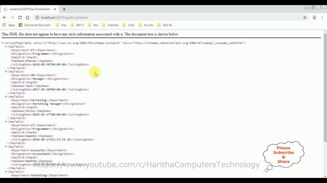 Web API Web Forms GridView to Consume Web API In ASP.NET смотреть онлайн