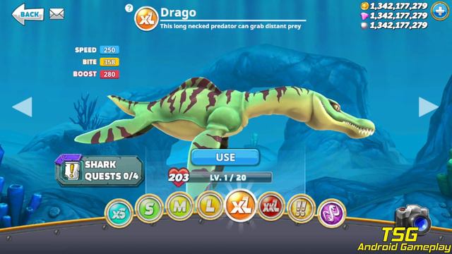 Hungry Shark World - All 35 Sharks Unlocked - Gameplay Walkthrogh - Android & iOS смотреть онлайн