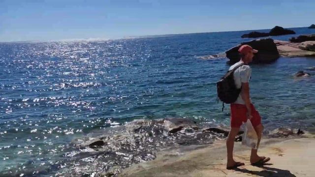 Пляжи Черногории, "секретный пляж" в Сутоморе смотреть онлайн