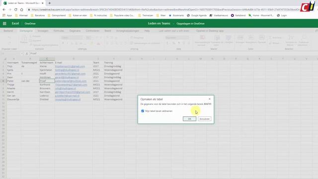 Mail merge - Tabel maken (1) смотреть онлайн