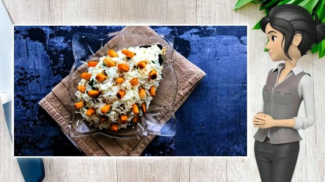 Салат Ежик с сухариками смотреть онлайн