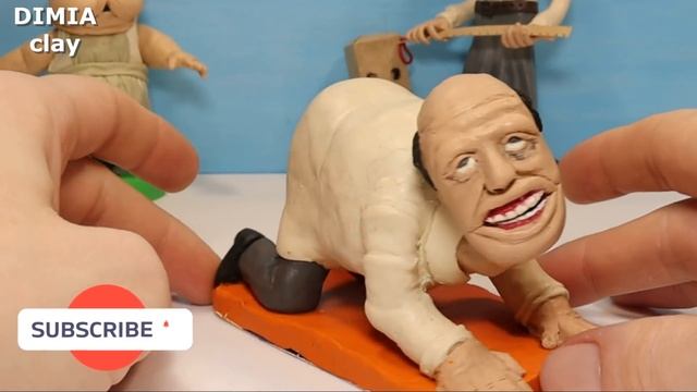 THE DOCTOR and THE LADY from the game Little Nightmares 2 / How to make figurines of plasticine смотреть онлайн