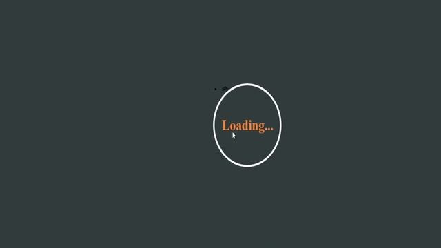 Loading animation using HTML, CSS and JavaScript ||javascript animation смотреть онлайн