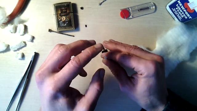 Замена ваты в Zippo смотреть онлайн