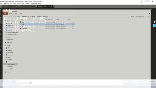 3 PHP code write keylogs to File смотреть онлайн