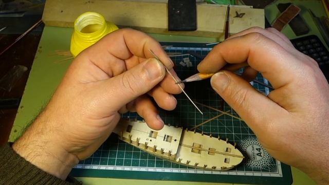 Изготовление модели парусника: Двухмачтовая марсельная шхуна.Часть 2 . смотреть онлайн