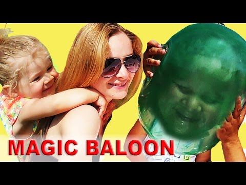 ✿ Челлендж ПЛАСТИКОВЫЙ ПУЗЫРЬ - КТО НАДУЕТ БОЛЬШИЙ Magic Goo Balloon смотреть онлайн