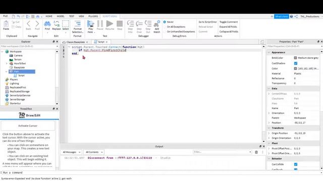 How To Make A Part That Kills You When Touched [Roblox Studio Tutorial] смотреть онлайн