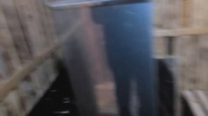 Первая растопка бани