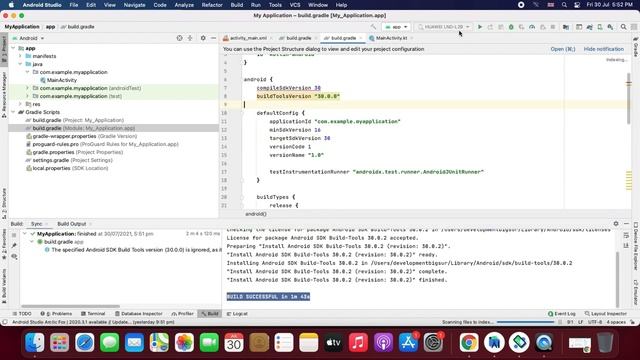 Installed Build Tools Revision 31.0.0 Is Corrupted. Remove And Install Again Using SDK Manager