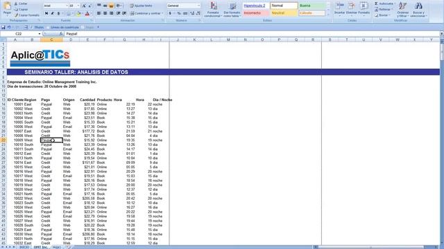 Analisis de Datos usando Microsoft Excel 2007 3 смотреть онлайн