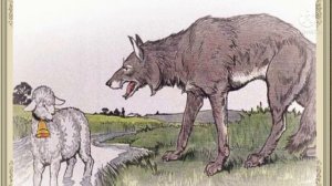 ВОЛК И ЯГНЕНОК Басни Крылова