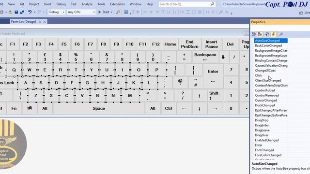 How to Create an On-Screen Keyboard in C# смотреть онлайн