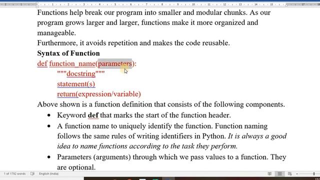 28. Python-User Defined Function-1 смотреть онлайн