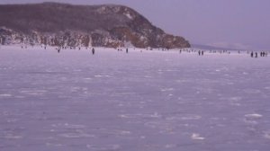 Зимняя рыбалка в Приморье 2023. Зимняя рыбалка в Приморском крае. навага на комбайны.