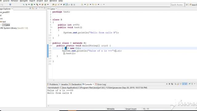 Java || Inheritance | Multi-Level inheritance смотреть онлайн