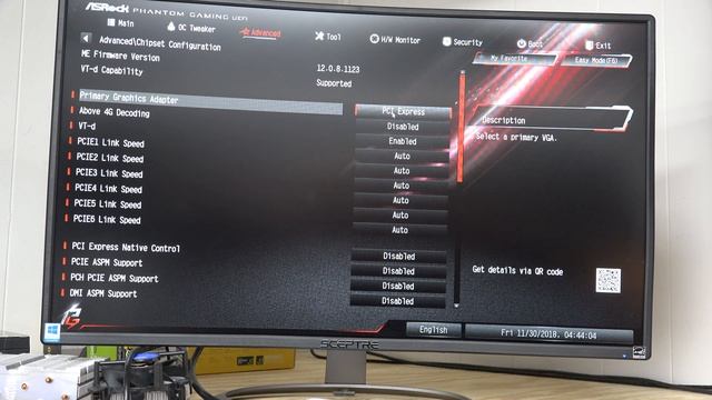 Enabling on-board graphics on an AsRock board when you have a GPU installed смотреть онлайн