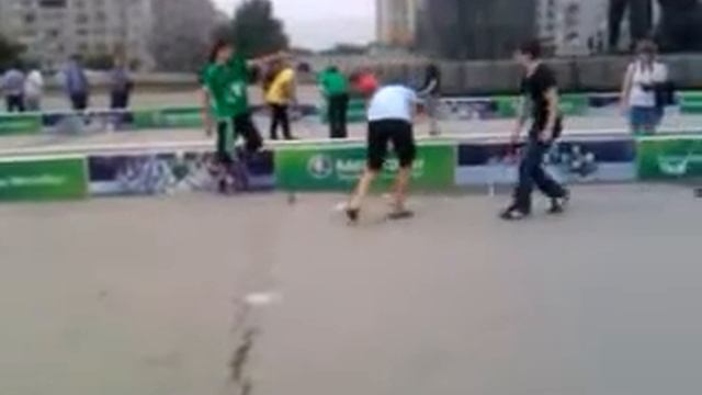 Флорбол на Больших играх МегаФон! смотреть онлайн