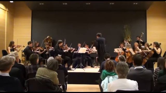 W.A. Mozart, Serenada Eine Kleine Nachtmusik Kv 525, Gnesin Student Chamber Orch, cond.M.Serenko смотреть онлайн