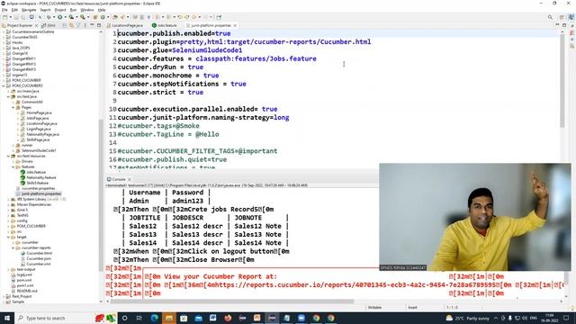Page Object Model CUCUMBER Part2 Sudhakar 9294052778 смотреть онлайн