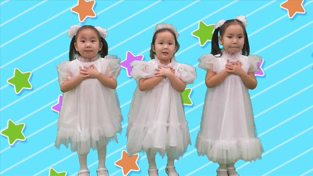 "Кып-кыракый киьичээмин" тыл. Валентина Ким, мел. Матрена Пермякова, тол. Айсена, Милана, Кюннэй. смотреть онлайн