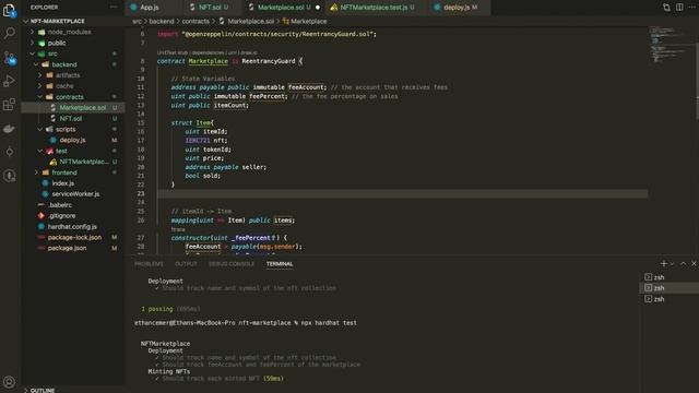 Code an NFT Marketplace like OpenSea Step-by-Step [ERC-721, Solidity] смотреть онлайн