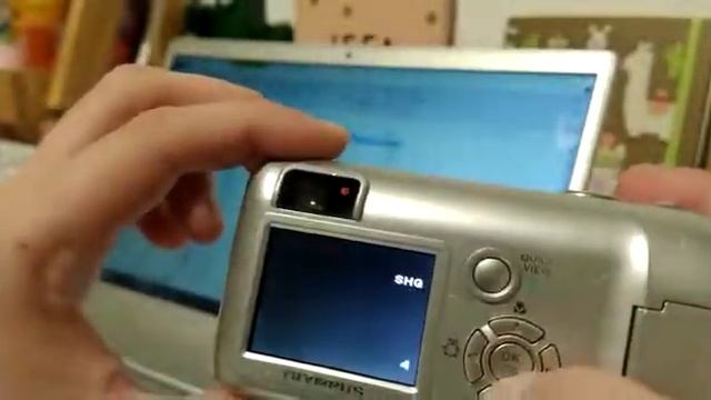 Cámara Olympus D-580 смотреть онлайн