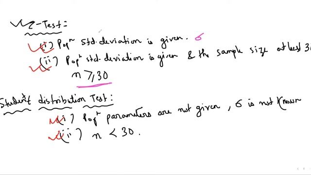 Z Test,Student's t Distribution Theory Part смотреть онлайн