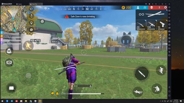 Emulator for Play Free Fire in 4GB Ram PC(MSI App Player) смотреть онлайн