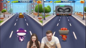 Королевский магический забег в игре Том бег за золотом! Король Том против Ведьмы Анджелы от Каталек