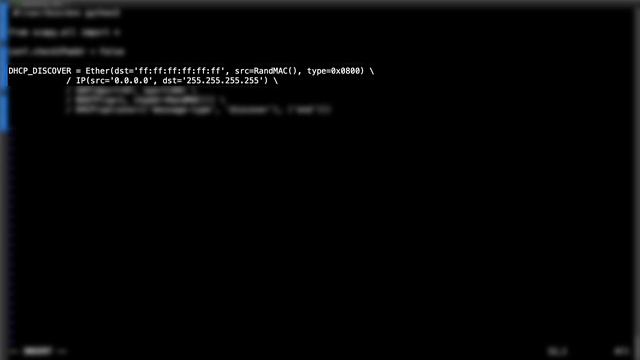 Creating a Python DHCP Client to Test DHCP Responses on the Network смотреть онлайн