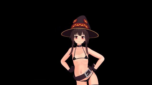 Megumin mmd dance sus смотреть онлайн