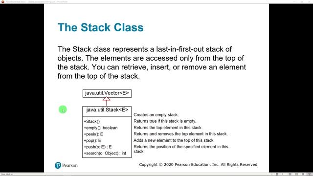 Java Vector and Stack Classes смотреть онлайн
