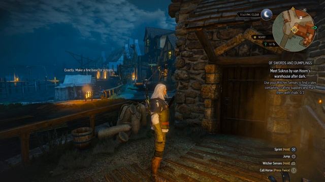 Witcher 3- Of Swords and Dumplings BUG - GLITCH FIX - How to Get INTO the WAREHOUSE & MEET SUKRUS! смотреть онлайн