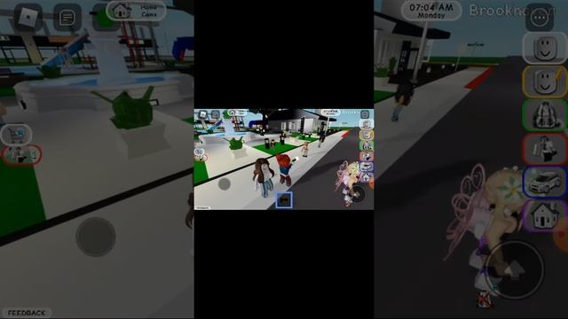 играю с папой в брокхевен в роблоксе!!! Roblox Brokheven смотреть онлайн