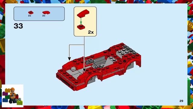 LEGO instructions - Speed Champions - 75890 - Ferrari F40 Competizione смотреть онлайн