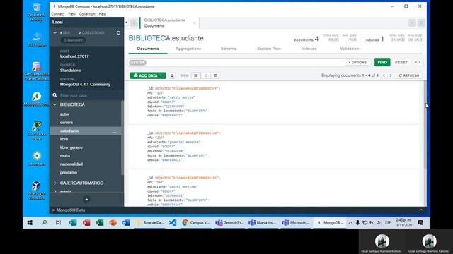 Base de Datos MongoDB NOSQL - BIBLIOTECA | SantiGames смотреть онлайн