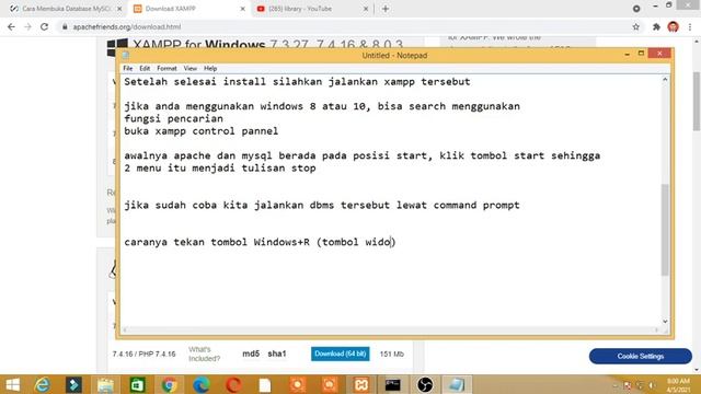 Akses Database Menggunakan Mysql Console смотреть онлайн