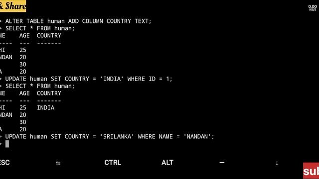CRUD in SQLite Database with termux|| Create Read Update & Delete in sqlite tutorial part -2 смотреть онлайн