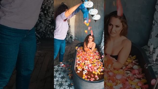 Макияж с блестками и съемка контента для мастера шугаринга смотреть онлайн