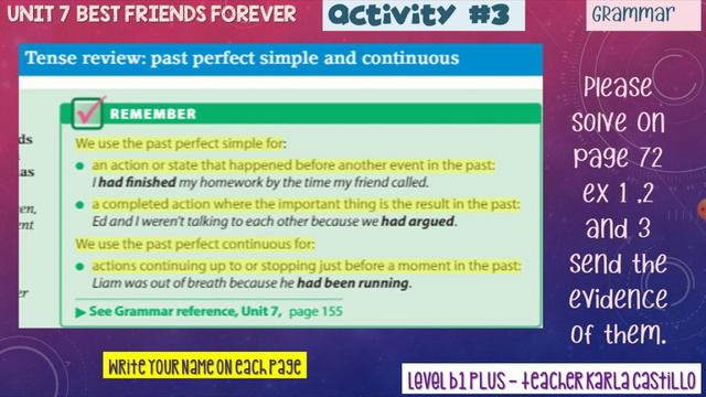 Past Perfect and Past Perfect Continuous B1 Plus смотреть онлайн