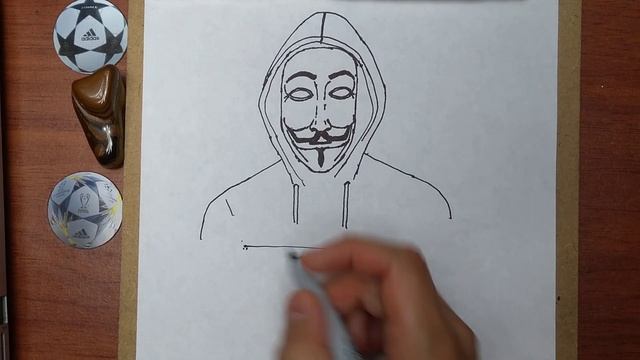 Cómo DIBUJAR y PINTAR a ?ANONYMOUS?2020/how to DRAW And PAINT ANONYMOUS смотреть онлайн