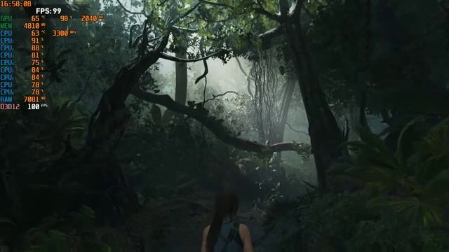 Xeon E5-2690 HT off + GTX 1660 TI Shadow of the Tomb Raider 1280x720 смотреть онлайн