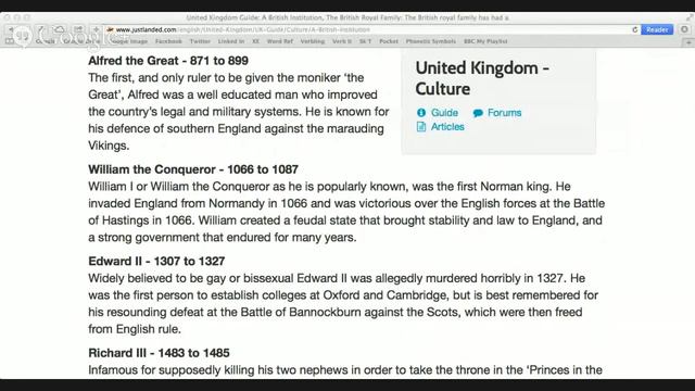 Best Of British Culture: The Royal Family